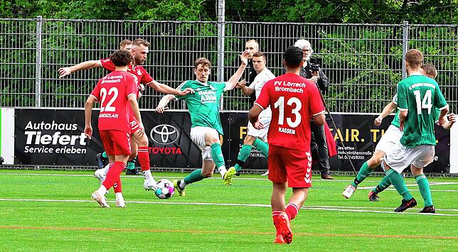Bild 32: FV Lörrach-Brombach siegt standesgemäß 5:0 bei der SG Mettingen/Krenkingen &ndash; und wir haben die Bilder!