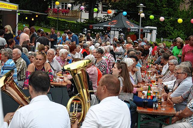 Gut besucht war das Lichterfest in Todtmoos.