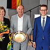 Elke und Thomas Kuppel wurden von Bürgermeister Benjamin Mors geehrt. Thomas Kuppel erhielt dieses Jahr den Bürgerteller der Gemeinde ...