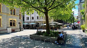 In der Singener Innenstadt fand am Donnerstag eine Razzia in zwei Lokalen statt.