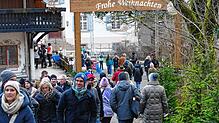 Seit Jahren zieht der Weihnachtsmarkt in der Ravennaschlucht das Publikum wie ein Magnet an.