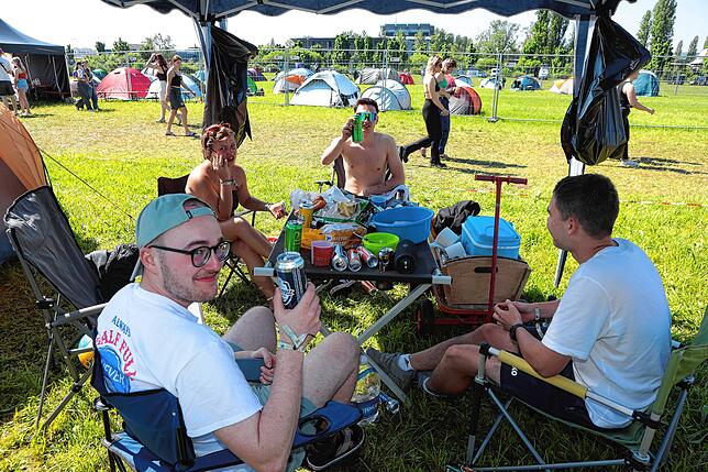 Bild 31: Campus Festival Konstanz 2024: Bilder vom Campingplatz am Freitag
