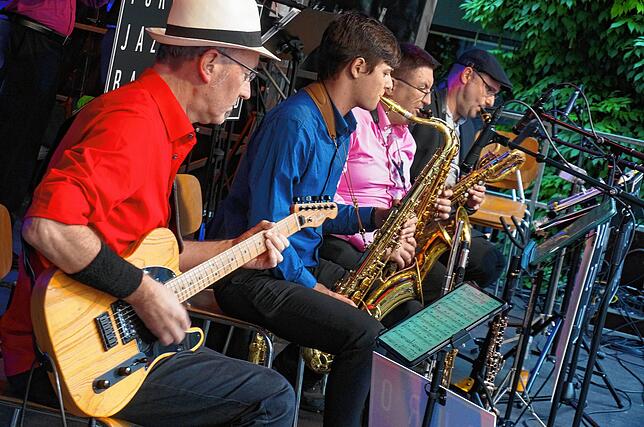 Bild 3: Tiengener Jazzfest verbreitet gute Laune