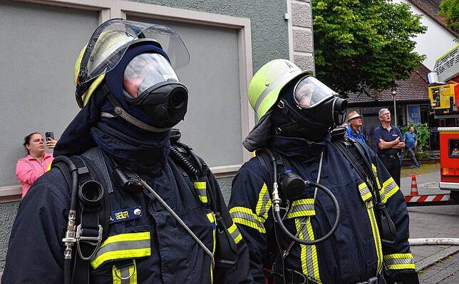 Bild 1: Bilder der Hauptübung der Freiwilligen Feuerwehr Markdorf – Teil 3