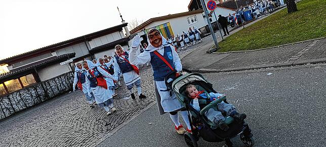 Bild 24: Die schönsten Bilder der Straßenfasnet in Oberlauchringen