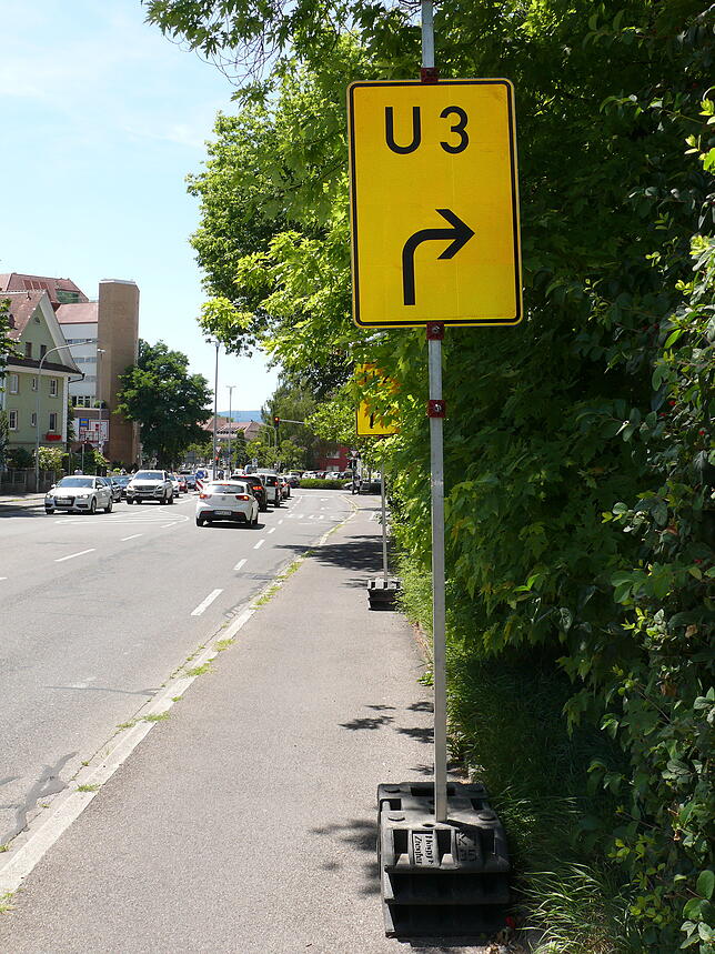 Bild 4: Wie gut kommen die Konstanzer mit den Umleitungen wegen der Sanierung am Sternenplatz zurecht? Wir haben uns umgehört und umgesehen