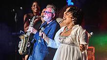 Die Band Queens of Soul interpretiert in Schwenningen Lieder der großen Soulsängerinnen.