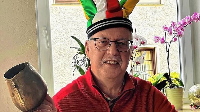 Hubert Reiser, auch Reisemarschall im Stockacher Narrengericht, ist seit 34 Jahren der Narrenpolizei.