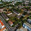 Blick auf das künftige Wohn- und Verwaltungsquartier Oberer Brühl, dem ehemaligen Kasernengelände Mangin. Im Herbst sollen umfangreiche ...
