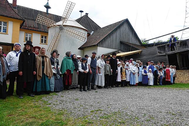 Bild 29: Freilichttheater Riedern am Wald ist vorbereitet