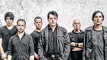 Helfried Reißenweber (Mitte), bekannt von der Rammstein-Coverband Stahlzeit, kommt mit der Band Maerzfeld zum Hohentwielfestival 2016.