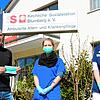 Bei der Kirchlichen Sozialstation Blumberg reichen die Atemschutzmasken für diese Woche noch aus. Und dann? Markus Leichenauer, der ...