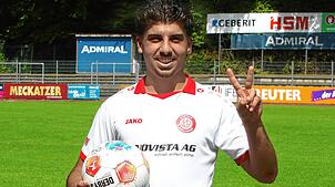 Simon Petrus erzielte beim Pfullendorfer 4:2-Erfolg zwei Tore gegen den FC Uhldingen: das 1:1 und 2:2.