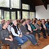 Die Bürgerversammlung in Achdorf im &bdquo;Haus des Gastes&ldquo; war gut besucht. Anwesend waren auch mehrere Stadträte. Bild: Bernhard ...