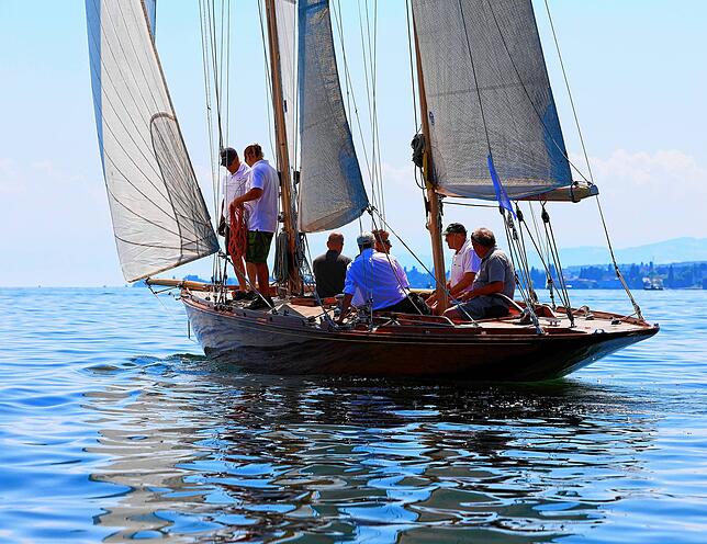 Bild 1: Wassersport im Mittelpunkt der Bodenseewoche