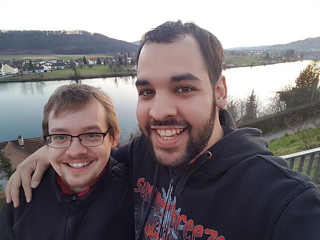Andreas Bühler (links) und Philip Richert (rechts)