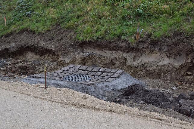 Bild 22: Fotos von der Straßenbaustelle zwischen B313 und Wahlwies aus: Alles nimmt langsam wieder Form an