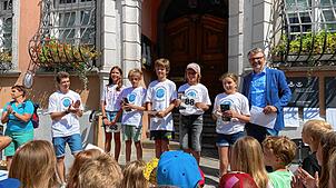 Bild : Die sportlichsten Bilder der Swim&Run-Meisterschaft Waldshut-Tiengen