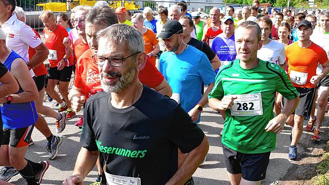 In Zeiten von Corona kaum realisierbar: Der 30. Wehratallauf findet erst 2021 statt. Das Foto zeigt den Start im Jahr 2017.