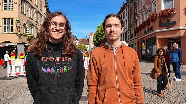 Amarin Lawton und Jonas Klein: Die beiden Klima-Aktivisten setzen sich bereits seit Jahren für den Klimaschutz ein und möchten ein ...