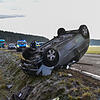 Im November 2017 mussten Rettungskräfte zu diesem Unfall auf der Kreisstraße zwischen Rietheim und Pfaffenweiler ausrücken. Bild: Roland ...