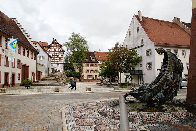 Der Narrenbrunnen hat eine herausragende Bedeutung für den Kultraum Kelnhofmuseum.