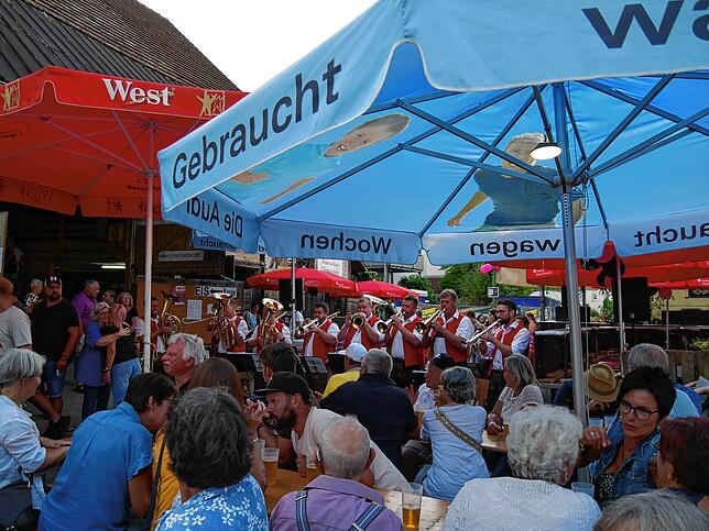 Bild 40: So schön war es auf dem Scheunenfest in Schlatt am Randen