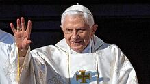 Der emeritierte Papst Benedikt XVI im Jahr 2014
