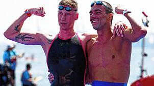 Bild : Schwimmer Wellbrock gewinnt WM-Gold im Freiwasser