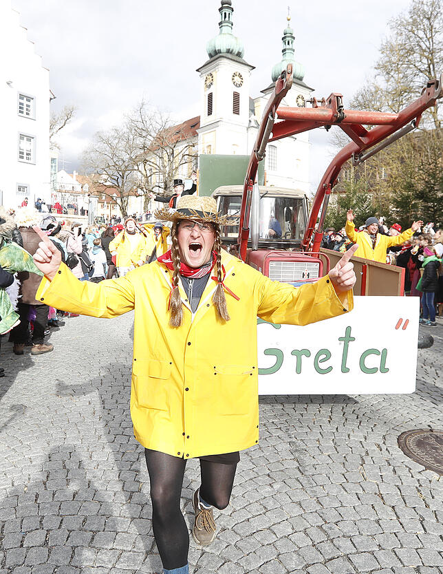 Bild 2: Bilder vom Fasnachtssonntag in Donaueschingen (Teil 1)