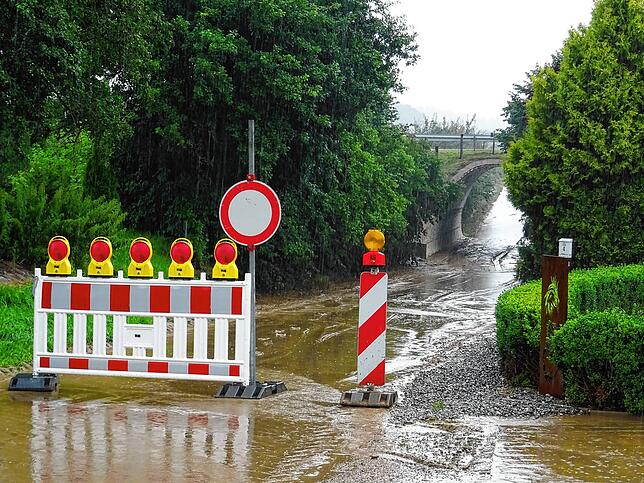 Die Unterführung am Planweg in Walbertsweiler.