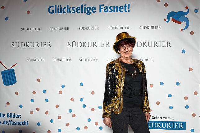 SÜDKURIER Fotowand beim Stockacher Narrengericht 2020