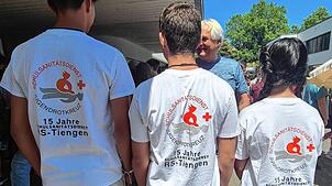 Seit 15 Jahren gibt es an der Realschule einen Schulsanitätsdienst. Fotos: Stad