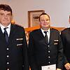 Das Kommando der Feuerwehr Dogern (von links): Kommandant Andreas Rogg und seine Stellvertreter Andreas Maier und Martin Behrendt.