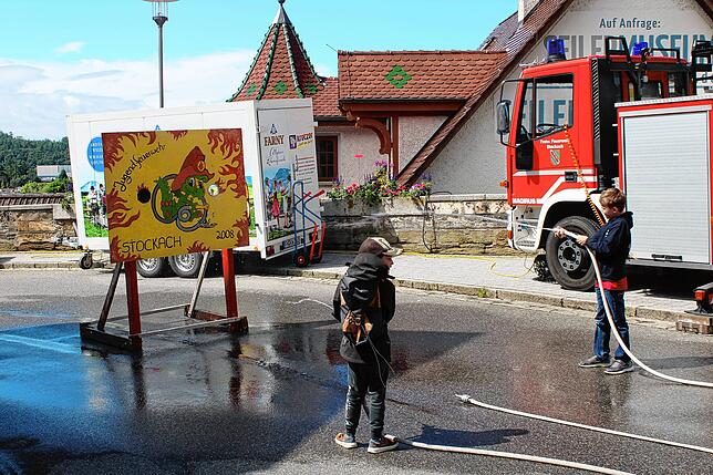 Bild 22: Bilder vom Straßenfest am Schweizer Feiertag (1)