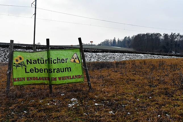 Im Zürcher Weinland formierte sich Widerstand gegen ein potenzielles Atom-Endlager.