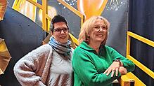 Frauenpower bei der Katzenmusik: Andrea Irion (links) und Heidi Mayer führen erneut Regie und thematisieren natürlich die große ...