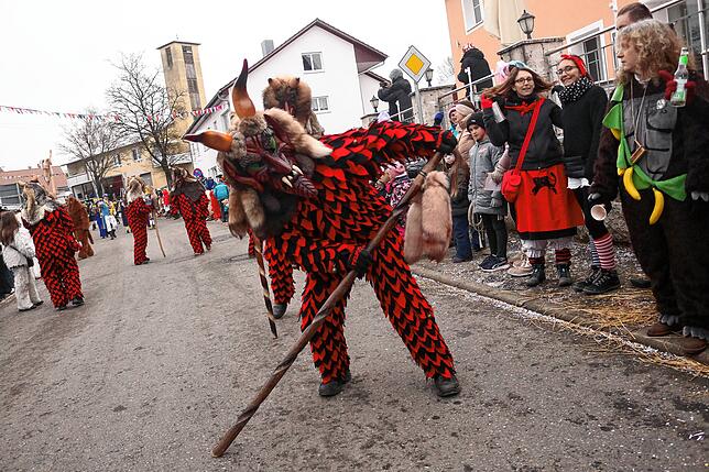 Bild 20: Mühlhofen im närrischen Ausnahmezustand