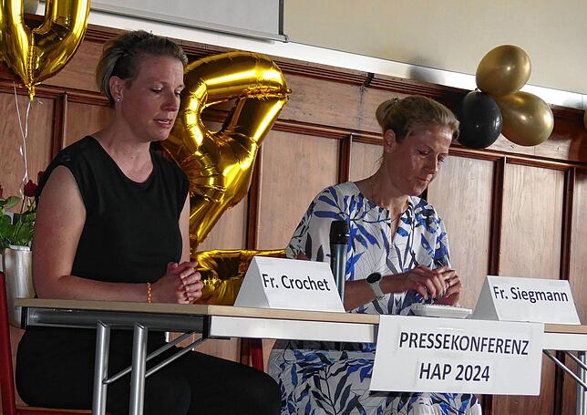Die Pressekonferenz der Lehrerinnen war herzerfrischend.