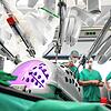 DaVinci-Roboter der Firma Intuitive Surgical beim Test in Dresden. Ähnliche Systeme könnte auch Karl Storz künftig liefern. Bis dahin ...