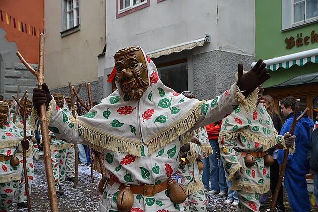 Bild 9: Meersburg im Fasnetsfieber: 1.800 Hästräger ziehen durch die Altstadt – Bilder!