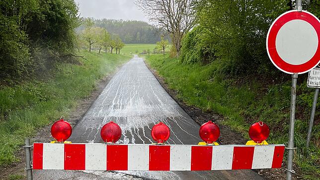 Die Sanierung ist abgeschlossen: Der Feldweg Ob dem Ziel ist nach den Hochwasserschäden aus dem Jahr 2021 wieder nutzbar. Bild: Matthias ...