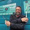 Romeo Weiß liebt seinen Beruf als Scherenschleifer, der zu den vom Aussterben bedrohten Handwerken gehört.