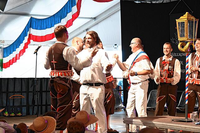 Bild 39: Bilder von der Bockverlosung