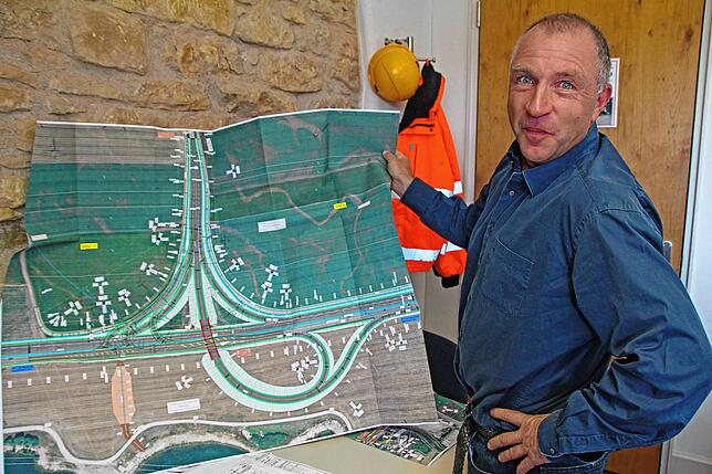 Hartmut Trenz, Projektleiter, zum Ziel, den Ausbau Nord 2021 zu Ende zu bringen: „Das ist ambitioniert, aber machbar“