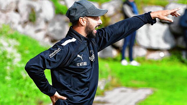 Solo ab Sommer: Fabio Muto (33) wird beim FC Wittlingen in der kommenden Saison allein verantwortlicher Trainer sein.