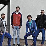 Das sind die Vier von Ledavio (von links): Mike Battistella, Anton Bubnov, Timon C. Blauensteiner und Jonas Eberhardt.