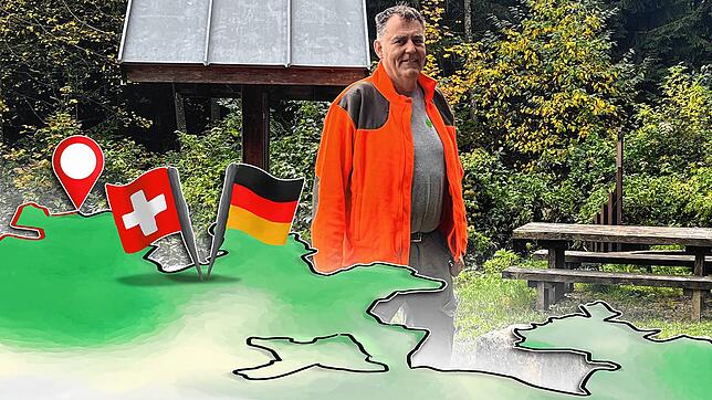 Urs von Burg lebt und arbeitet fast sein ganzes Leben an der deutsch-schweizerischen Grenze. Er ist Förster im nördlichsten ...