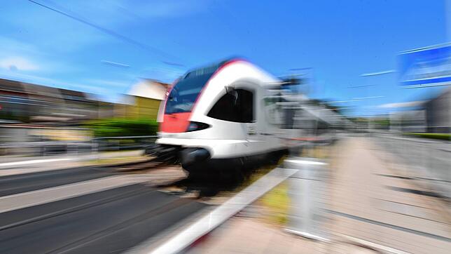 Ein Zug der Linie S6. (Symbolbild) Bei Schopfheim mussten 100 Fahrgäste aussteigen, weil es im Zug qualmte.