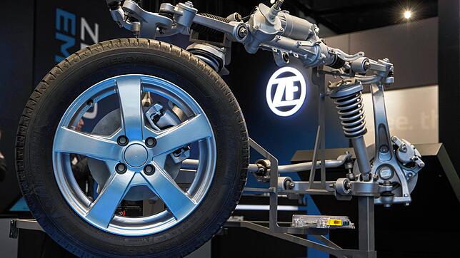 Fahrwerksteile sind die Hauptprodukte von ZF Friedrichshafen.